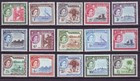 Gambia 1953 Sc 153-167 Mh Set