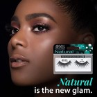 False Eyelashes 106 - Black  Lightweight Strip Lashes Natural Volume  