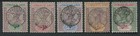 Leeward Islands 1897 Diamond Jubilee Sg9 12 Plus 1 - Sg15 With Bpa Certificate