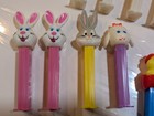 Vintage Pez Dispenser Lot Of 12 Santa Snowman Bugs Bunny Valentines Easter Chick