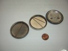 Ac dc Promo Button Lot Of 3 Vintage 1977-1978 Bon Scott