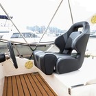 Northcaptain Charcoal black Sport Flip Up Boat Bucket Seat With Boat Seat Cover