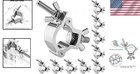 Small Size 10pcs Truss Clamps  Secure Lighting With 165lb Capacity  Easy Install