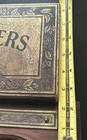 Late Victorian Edwardian Wall Hanging Paper Newspaper Letter Holder Art Nouveau