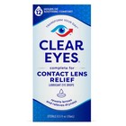 3 Packs Clear Eyes Contact Lens Relief Eye Drops  0 5 Fl Oz  Exp 02 2026