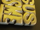 Jesus Loves Me Belt Buckle Vintage Brass Metal Fashion Accessory