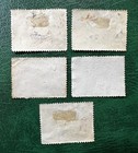 1921 Republic Of China Post Anniversary Complete Set Plus Mint used