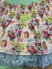 Lot Of Elastic Smocked Sundress Fabric Total 11  Yards Cotton Read