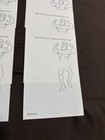 Letterhead 10 Sheets Of Working Girl 1980s Vintage Stationery Unused Lot