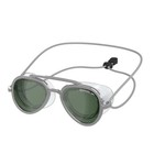 Speedo Sunny G Swim Goggles Mirrored Anti-fog Uv Adult Mariner Siliver Emerald