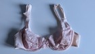 80s Vtg Victoria s Secret Lace Bra 34b Sheer Sexy Pale Pink Vs Demi Scalloped