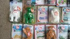 Vintage Mcdonald s Ty Teenie Beanie Babies Lot Retired Tag Errors
