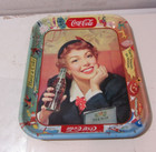 Vintage Coca-cola Tray 13x11 Tray Have A Coke Colorful Metal With Minor Wear