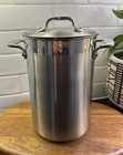 All-clad Stainless Steel Asparagus Vegetable Steamer Pot W  Insert Made In Usa