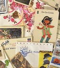 100  Piece Vintage Ephemera Lot Junk Journal Mixed Media  read Description 