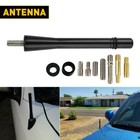 4  Short Black Aluminum Antenna Mast Am fm For Toyota Tacoma 1995-2016 Exv