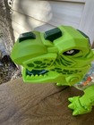 Walking Light Up Dinosaur Plays Music Flashing Lights Rotating Gears Read Cute 