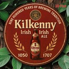 1pc Vintage Kilkenny Irish Beer Sign - Tin Metal Signs Antique Irish Brewing Pos