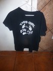 Vintage This Girl Loves Bon Jovi Black T Shirt Short Sleeve Free Us Shipping