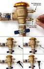 Schrader Valve To Sae 45-degree Flare   Winterize Backflow Preventer   Sprinkler
