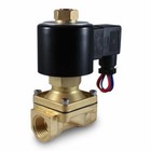 1 2  12v Dc Normally Open Electric Brass Solenoid Valve 12 Volts Dc N o