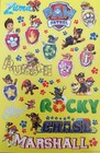 Paw Patrol Stickers  3 Sheets Free Shipping Sale
