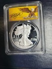 2019 W American Silver Eagle Pcgs Pr70 Thomas S  Cleveland Fun Show  E5-186