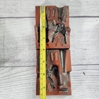 Vintage Lead Toy Soldier Rubber Molds For Casting  sr 55