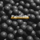 300 Rubber Balls  68 Cal Paintball Ammo Training Practice Marker For Umarex T4e