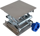 4 x4  Stainless Steel Lab Jack Mini Scissor Lift 6 6lbs Load Capacity