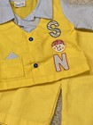 Vintage Mayfair Baby Boy Son Yellow 2pc Suit 6-9 Month  approx  Retro Mcm Nwot