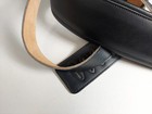 Wide Padded Leather Black Guitar Bass Strap Discontinued Model