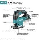 Makita Xvj04z-r 18v Lxt Bl Cordless Jig Saw  tool Only  Certified Refurbished