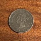 1901 Canada Large Cent 1c Queen Victoria Canadian Bronze Penny Coin