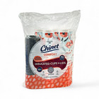 Chinet Comfort Insulated Cups And Lids - Floral 16oz 70-count