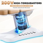 Full Electric Massage Table Facial Beauty Bed 3-motors Salon Spa With Remote