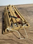 Vintage Dollhouse Lobster Trap Wooden Mini Decorative Art Piece Lobster Buoy