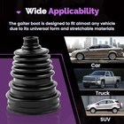 Upgrade Cv Axle Boot Kit - 2 Pack   High-durability Neoprene Rubber With 