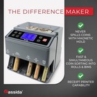 Cassida C300 Automatic Coin Counter  Sorter And Wrapper