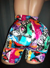 Vtg Shape Activewear Nylon Lycra Spandex Shorts M