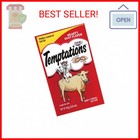 Whiskas Temptations Classic Treats For Cats Hearty Beef Flavor  pack Of 2 