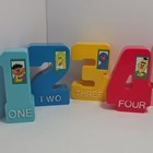 Vintage 1990s Tyco Sesame Street Numbers 1-10 Complete Set Jim Henson Plastic