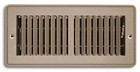 Trueaire Mobile Home Floor Register 4 X 8 Brown  10 Pack 