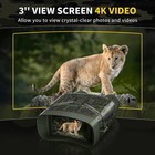 Night Vision Binoculars Hd Zoom Optics Portable Telescope Hunting Outdoor Hiking