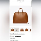 Lawful London Rosa Tan Tote Bag Nwot