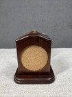 Vintage Japan 1950s Wooden 8 Coaster Set Stand Gail Craft Rare Mcm Moody Barware