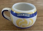Set Of 4 Romana Sambuca Espresso Cups   Saucers Italian Advertising Demitasse