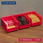 Akro-mils 30210 Akrobins Plastic Storage Bins  Space-saving Stackable Bins For G