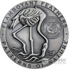 Flamingos Patterns Of Nature 5 Oz Silver Coin 50  Liberia 2025