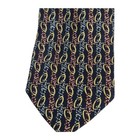 Maurizio Giaquinto Gold Chain Rope 100  Silk Pattern Mens Neckties
